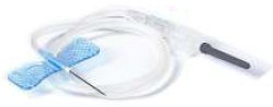 Set Blood Collection Vaculet™ 23 Gauge 3/4 Inch Needle Length Conventional Needle 12 Inch Tubing Winged Butterfly Sterile Light Blue (50/BX 4BX/CS by Exel Corporation  ID 26766